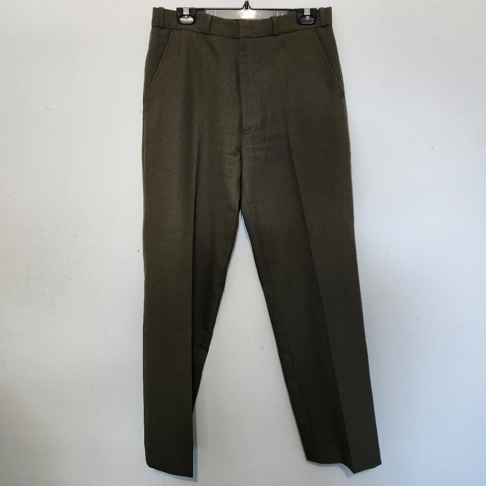 Moss green dress pants - Picture 7 of 9